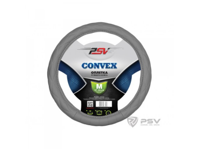 Оплeтка на руль "PSV" CONVEX (Серый) M