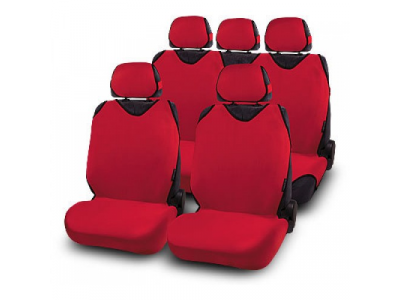 Чехлы "Premier" майки LINE (Красный), закрытые углы, 5подг, L120