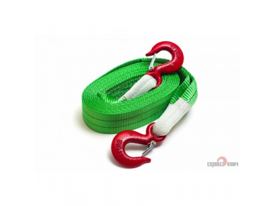 Трос ленточный 6т. в пакете СУПЕР УСИЛЕННЫЙ