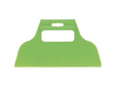 Шпатель для клея, пластмассовый, зубчатый 2 х 2 мм Сибртех