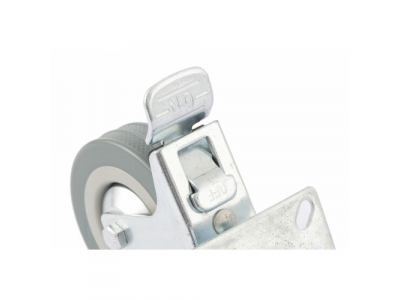 Колесо поворотное с тормозом d-100 мм., крепление платформенное СИБРТЕХ