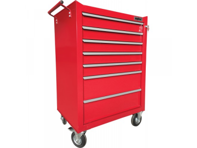Тележка инструментальная 7-ми полочная (красная)