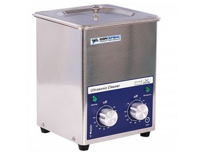 Ультразвуковая ванна с механическим таймером и подогревом, 2л