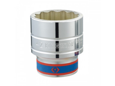 Головка торцевая стандартная двенадцатигранная 3/4", 42 мм, KING TONY