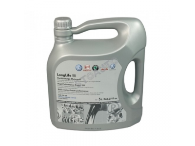 Синтетическое моторное масло VAG LongLife III 5W-30 (5 л), артикул G052195M4 от VAG Синтетическое моторное масло VAG LongLife III 5W-30 (5 л), артикул G052195M4