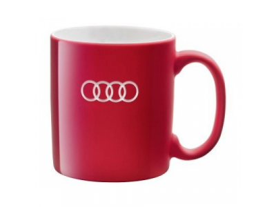 Фарфоровая кружка Audi Porcelain Mug, Red