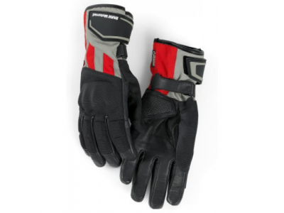 Мужские мотоперчатки BMW Motorrad GS Dry Glove, Men, Black/Grey/Red