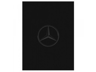 Двусторонний плед Mercedes Reversible Fleece Blanket, Black/Anthracite