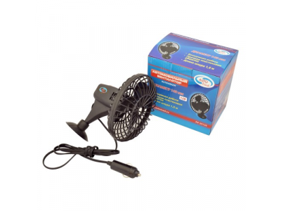 Вентилятор 5" на присоске 12 V