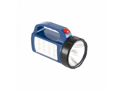 Фонарь поисковый, 1W+12LED, 3хАА// STERN